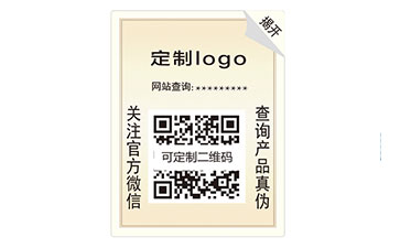 揭開式防偽商標